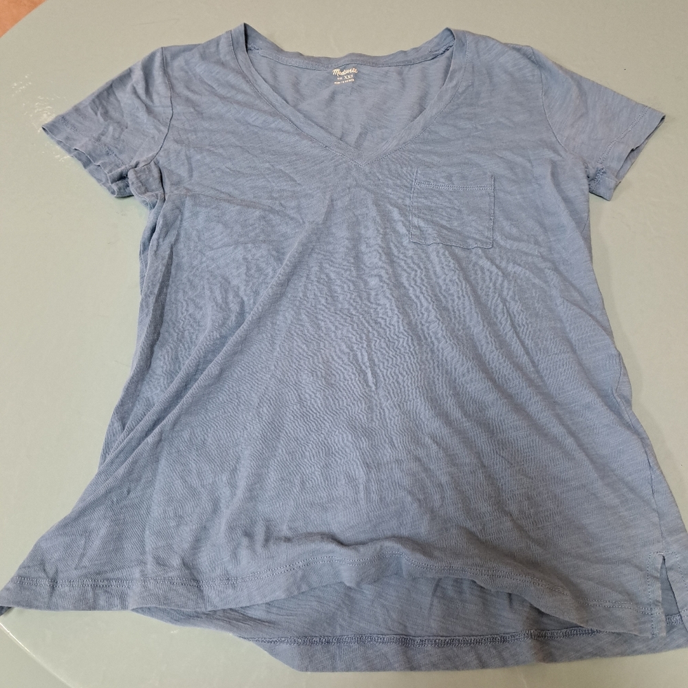 Madewell baby blue Tee